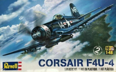 148  Corsair F4U-4 American fighter Revell 85-5248 Plastic Model kit
