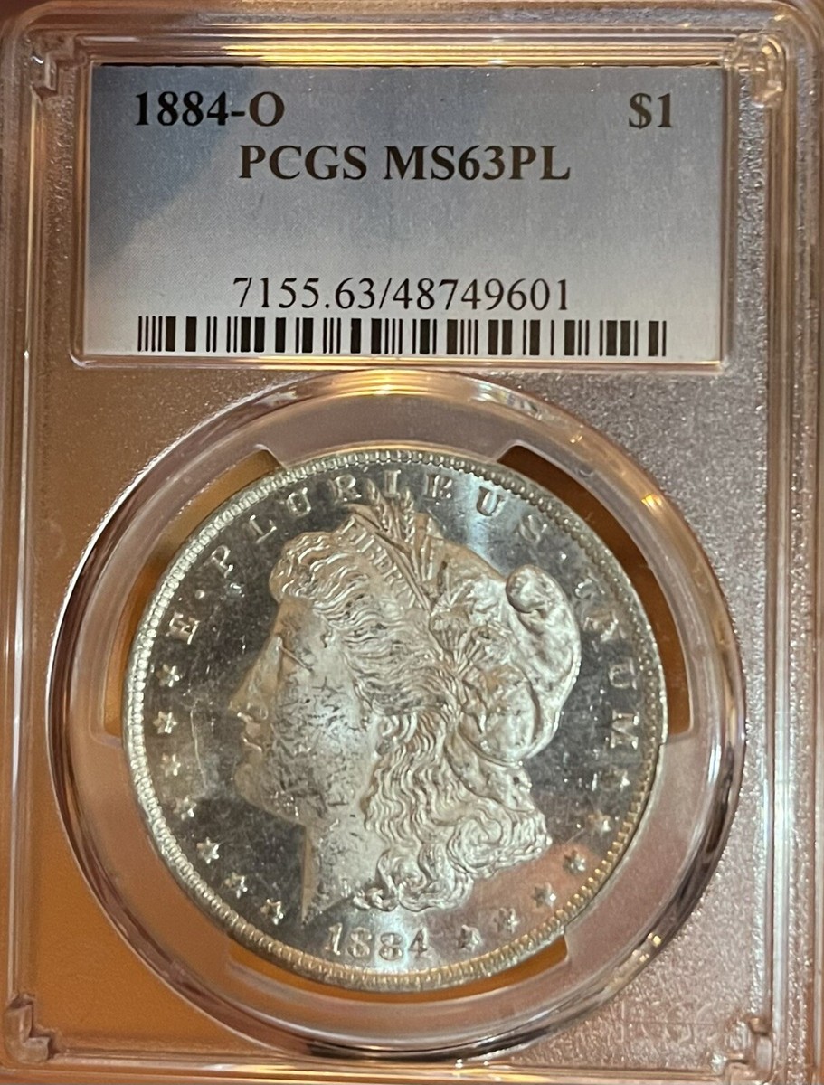 1884-O PCGS MS63PL Morgan Silver Dollar | eBay