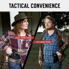  ComfortTech Ultimate Belly Band Gun Holster Large L (Belly Up To 45") Right Han