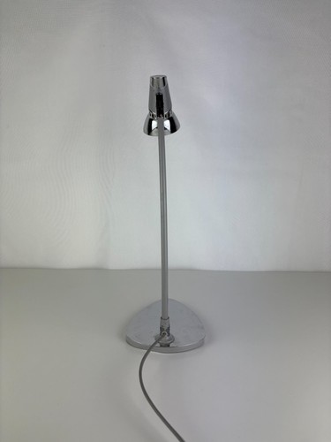 Jolie Lampe de Bureau Argenté Vintage, Art Déco Vintage - Picture 4 of 23