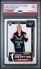 2025 Panini Paige Bueckers Wnba Draft Night #DN1 PSA 9