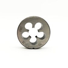 1/2"28 UNEF Machine Round Die 6542 HSS Right Hand Thread Repair Tooling