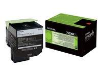 Lexmark 702XK - 70C2XK0 - Toner Schwarz - FüR Cs510De, Cs510Dte