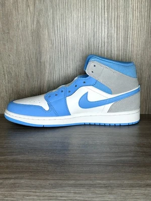 や*ぁ様 Nike Air Jordan 1 Mid \"University B Jordan 1 Mid University Blue Black for Sale | Authenticity