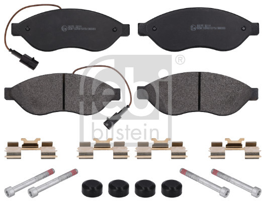 Febi Bilstein Bremsbelagsatz - Original Ersatzteil Für Citroën, Peugeot, Fiat