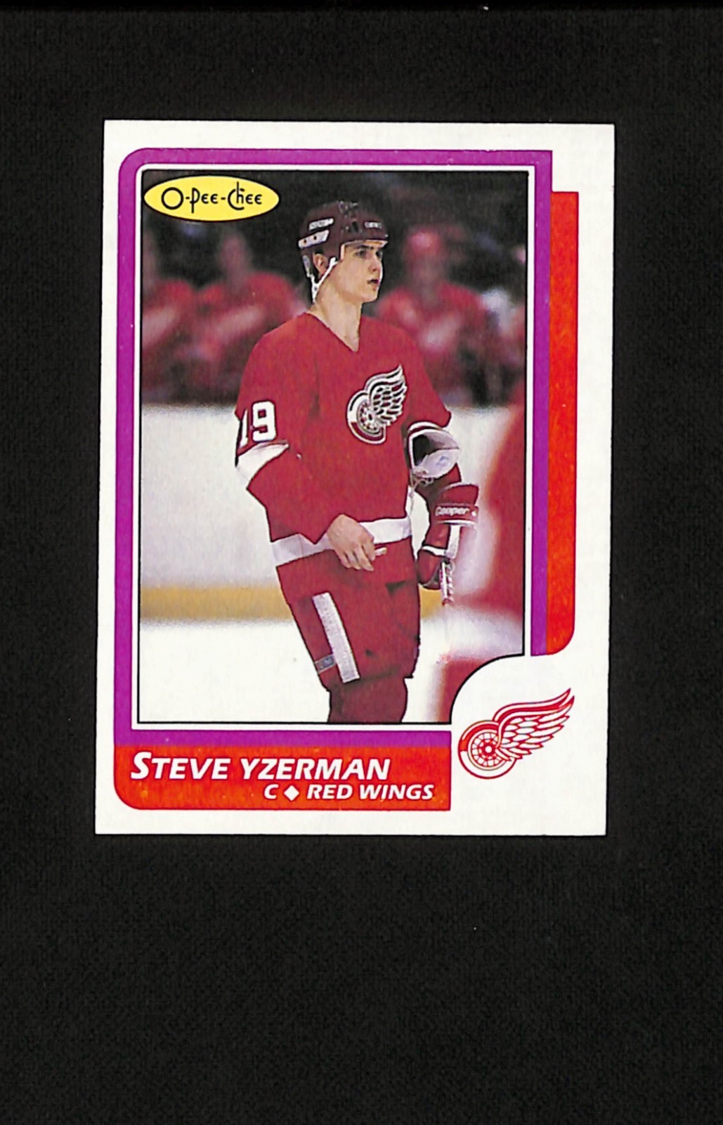 1986-87 O-Pee-Chee - Steve Yzerman #11