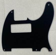 Black 3-Ply For Fnder Esquire Telecaster 5-Hole P90 Style Guitar Pickguard