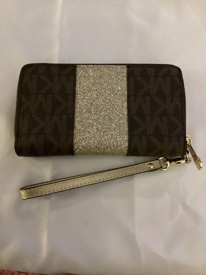 Cartera de muñeca Michael Kors, nueva sin etiquetas Foto 3 de 4