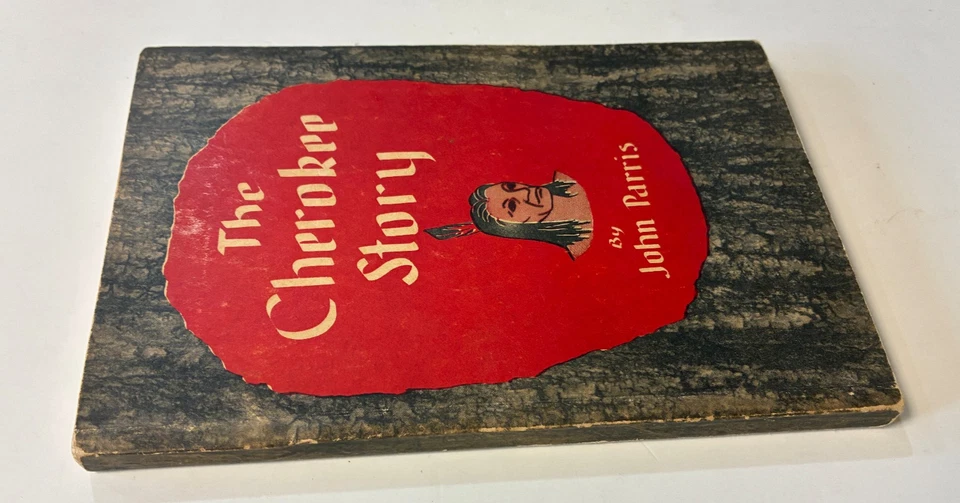 The Cherokee Story John Parris Signed 1950 Stephens Press Asheville NC First Foto 2 de 4