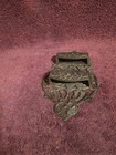 Vintage Iron Art LB-14 Cast Iron Double Pocket Match Holder Wall Mount Ornate — photo 4