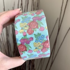 Floral Duct Tape - Rare Discontinued Sealed New 1.88  x 10 Yards - Duck Brand