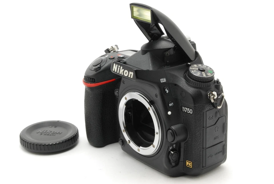 48219 shots[MINT w/Box] Nikon D750 FX 24.3 MP Digital SLR Camera Body From JAPAN - Image 4 of 4