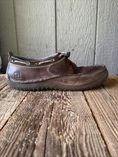 Sperry Top Sider Men's Authentic Original 2-Eye Leather Boat Shoes Brown 9.5 M