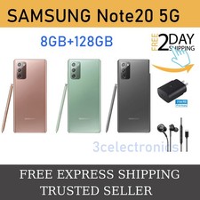 New Samsung Galaxy Note 20  8GB+128GB 5G SM-N981U Factory Unlocked Sealed BOX