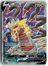 Giratina V 185/196 Ultra Rare Lost Origin Pokemon Lightly Played