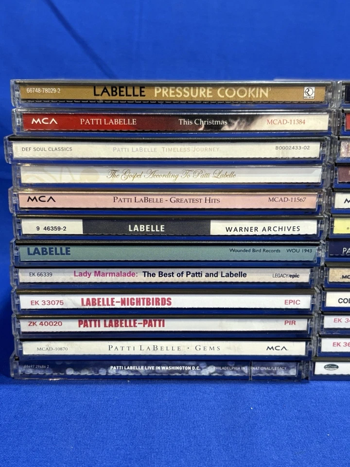 RARE! CD Lot Of 24 Patti LaBelle CDs Rhythm & Soul Greatest Hits Pop Music R&B - Image 2 of 4