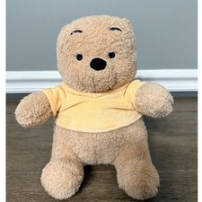 Lambs  Ivy Disney Baby Winnie the Pooh Plush Stuffed Animal Tan Yellow Shirt 9"