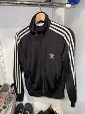 Adidas Originals Women  s Black Track Top Size Medium