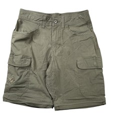 Boy Scouts of America Cargo Shorts Mens 30 Green Switchback Canvas Utility