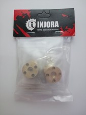 INJORA Brass Outer Portal Covers 23g Drive Housing Axle Cover for 1/24 FMS FCX24