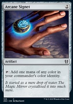 Magic/MTG Arcane Signet ZNC-106 Common Englisch NM