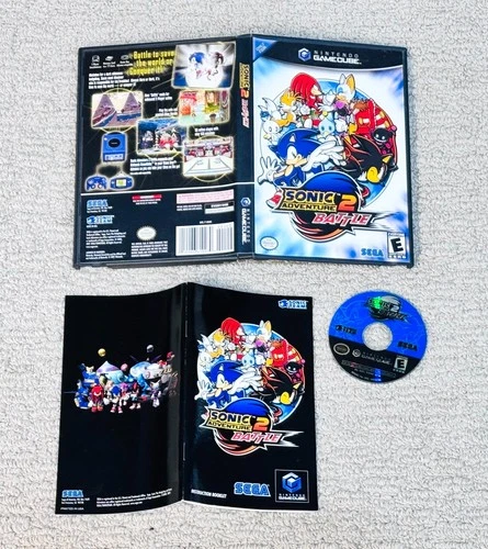 New ListingSonic Adventure 2 Battle (Nintendo GameCube) Complete Game CIB - Tested