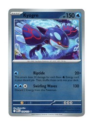 Kyogre 034/132 Mega Evolution Reverse Holo Rare