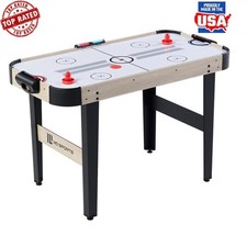 48 In Air Hockey Table Interactive Scorer 2 Pushers 2 Pucks Extra Support New