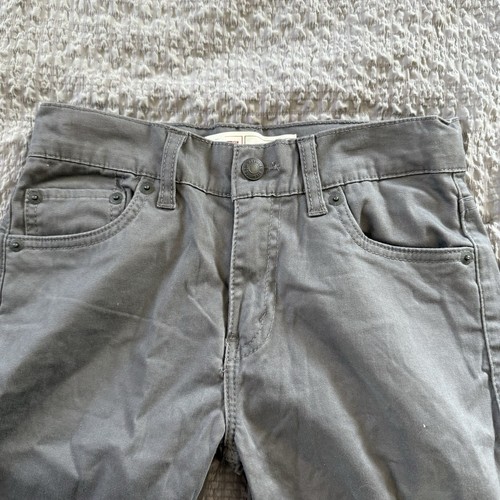 Levi’s 514 Straight Gray Jeans Reg 12 W26 X L26 - Picture 4 of 11