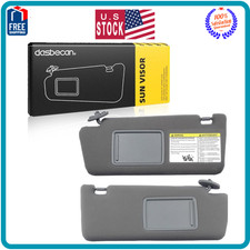 Dasbecan Left Driver Right Passenger Side Sun Visor Compatible with Toyota Tac