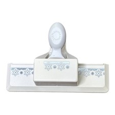 Martha Stewart Edge Paper Punch Embossed Snowflake Christmas Holidays Winter