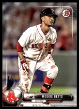 Mookie Betts 2017 Topps Bowman #TH-MB Boston Red Sox FREE SHIPPING AutographDen