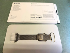 Apple Watch 49mm Gurt Milanese Loop Titanium Natur M MXKD3ZM/A