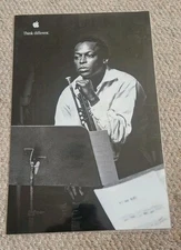 Vintage Apple 11x17 Think Different Laminated Poster Miles Davis
