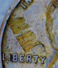 1956 D Lamination Error Obverse & Reverse Lincoln Wheat Cent