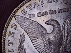 1888-O Morgan Silver Dollar, Uncirculated, Die Clash — photo 4