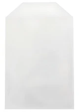 CPP Clear Plastic Sleeve with Flap 80g (Fits 14mm DVD Case Artwork) Lot