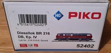 Piko 52402 Diesellok BR 216 010-9 DB, Digital Plux22, OVP, DC, mit Vollsound