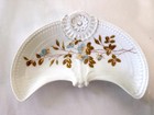 VINTAGE PORCELAIN CRESCENT SHAPED BONE DISHES - SET OF 4 - MARKED LEONARD VIENNA — photo 6