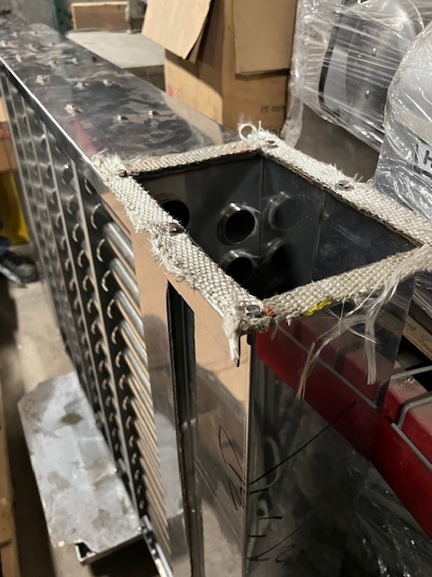 LBC Bakery Equipment Heat Exchanger - LRO-2G - Part# 160-754-2