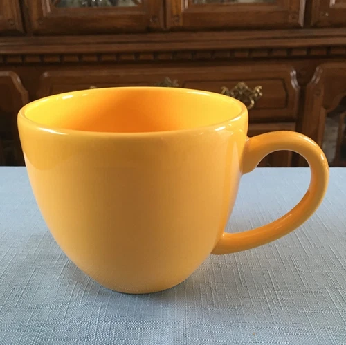 Vintage Waechtersbach Fun Factory Yellow Coffee Mug Germany