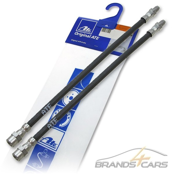 Ate 2X Bremsschlauch Vorne FÜR Mercedes W201 W123 E-KLASSE W124 S-KLASSE W126 Sl-image