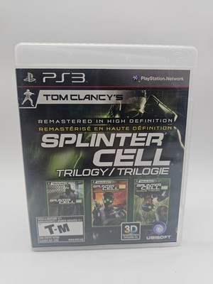 Tom Clancy's Splinter Cell Trilogy HD (PS3 Sony PlayStation 3 2011) CIB Tested