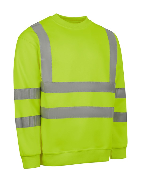 Beeswift Essential Sweatshirt Hi-Vis Jumper Saturn Yellow Size 4XL