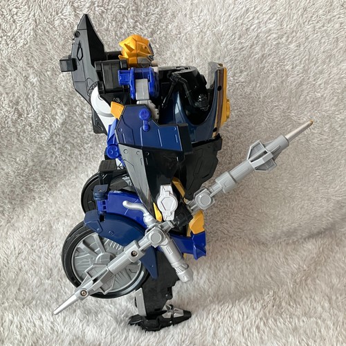 BANDAI DX Megazord Power Rangers BEAST MORPHERS Sentai Go-Busters Lion & Cheetah - Picture 7 of 17