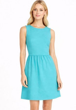 J. Crew Turquoise Sleeveless Dress Size 6