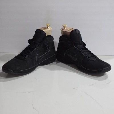 Nike Air Visi Pro 3 Men’s Size 9.5 Black 525745-001 High Top Basketball Sneakers Nike Air Visi Pro 3 Black Basketball Sneakers Suede Rubber  main image 3