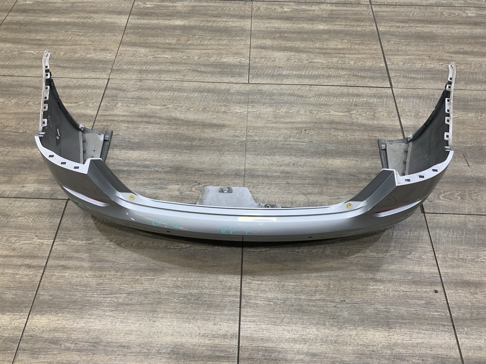 Maserati Quattroporte 2014-2017 Rear Rear bumper Silver