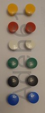 Nobo Whiteboard Magnets 12mm - Assorted (Pack of 12)