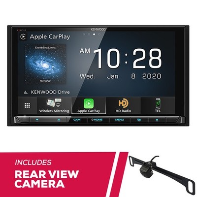 Kenwood eXcelon DDX9907XR 6.8'' DVD with Universal Rear View Camera